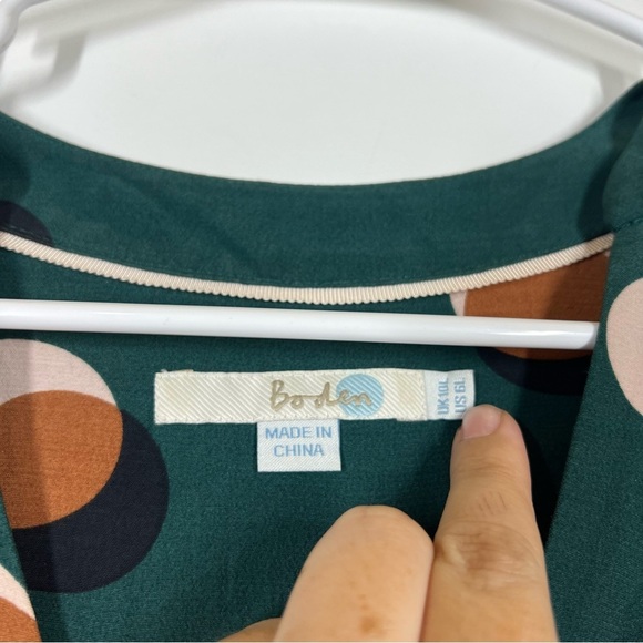 Boden Eclipse Mollie Dress Size 6 LONG - Picture 9 of 10